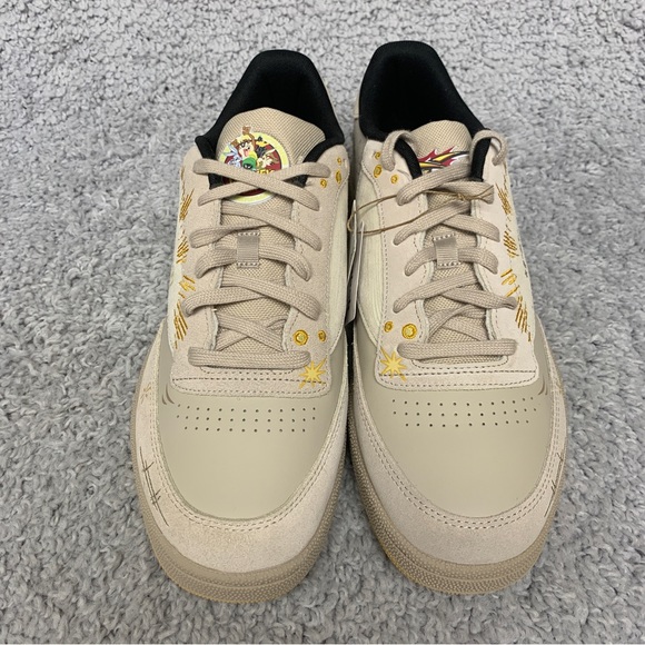 NEW Reebok Club C 85 Looney Tunes Beige Shoes Sneakers Mens Size 12 RARE LMT EDT - Picture 4 of 15